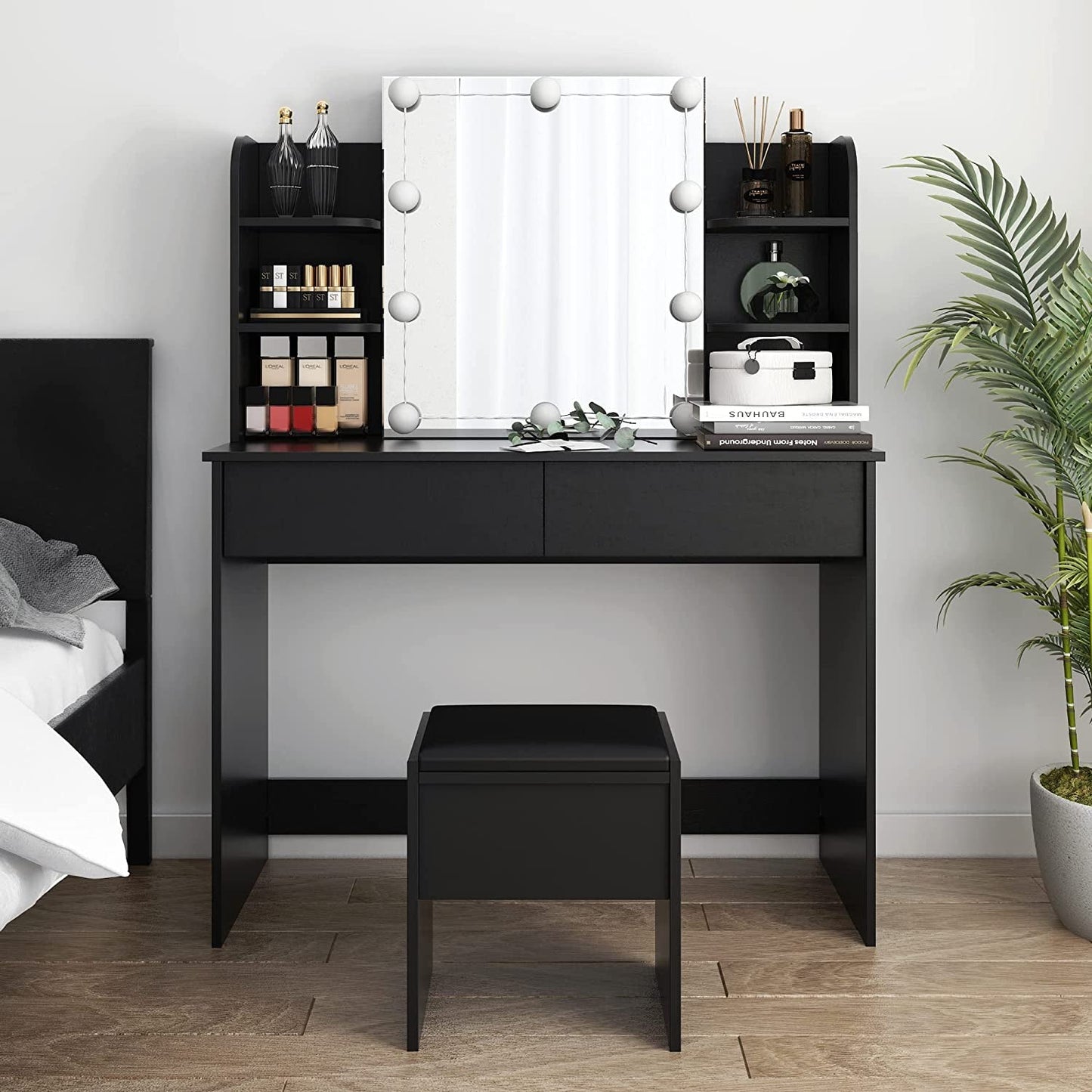 Black Beauty Vanity Set