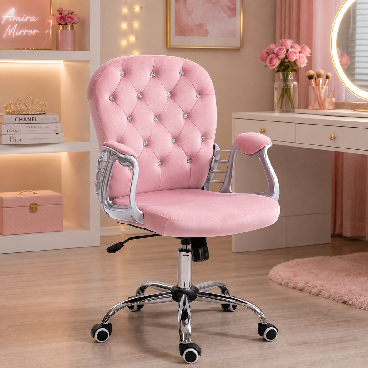 Pink Diamond Chair