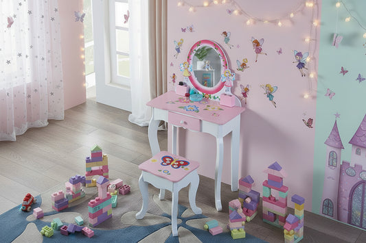 Kids Wooden Fairy Tale Vanity