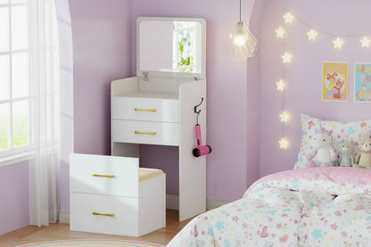 3 In 1 Flip Top Vanity