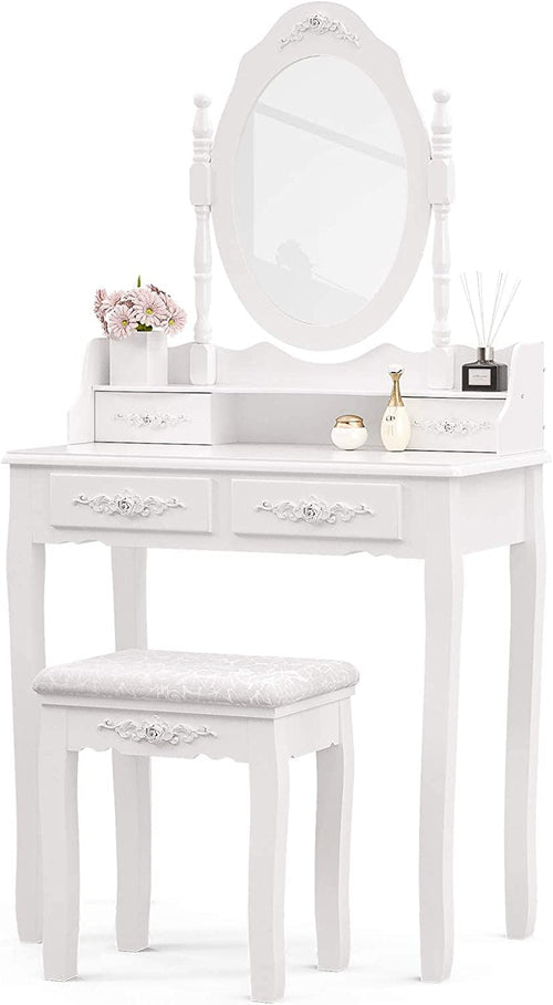 360 Rotating Mirror Vanity Set