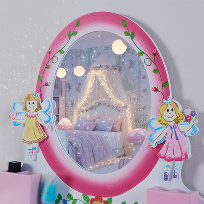 Kids Wooden Fairy Tale Vanity
