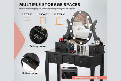 Three Color Dimmable LED Vanity