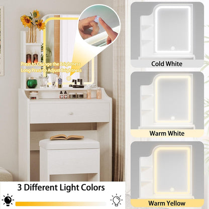 2026 Trending White Vanity Set