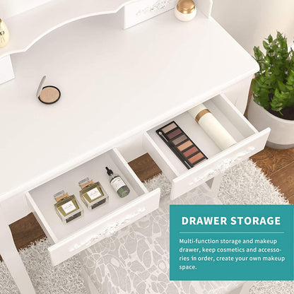 360 Rotating Mirror Vanity Set