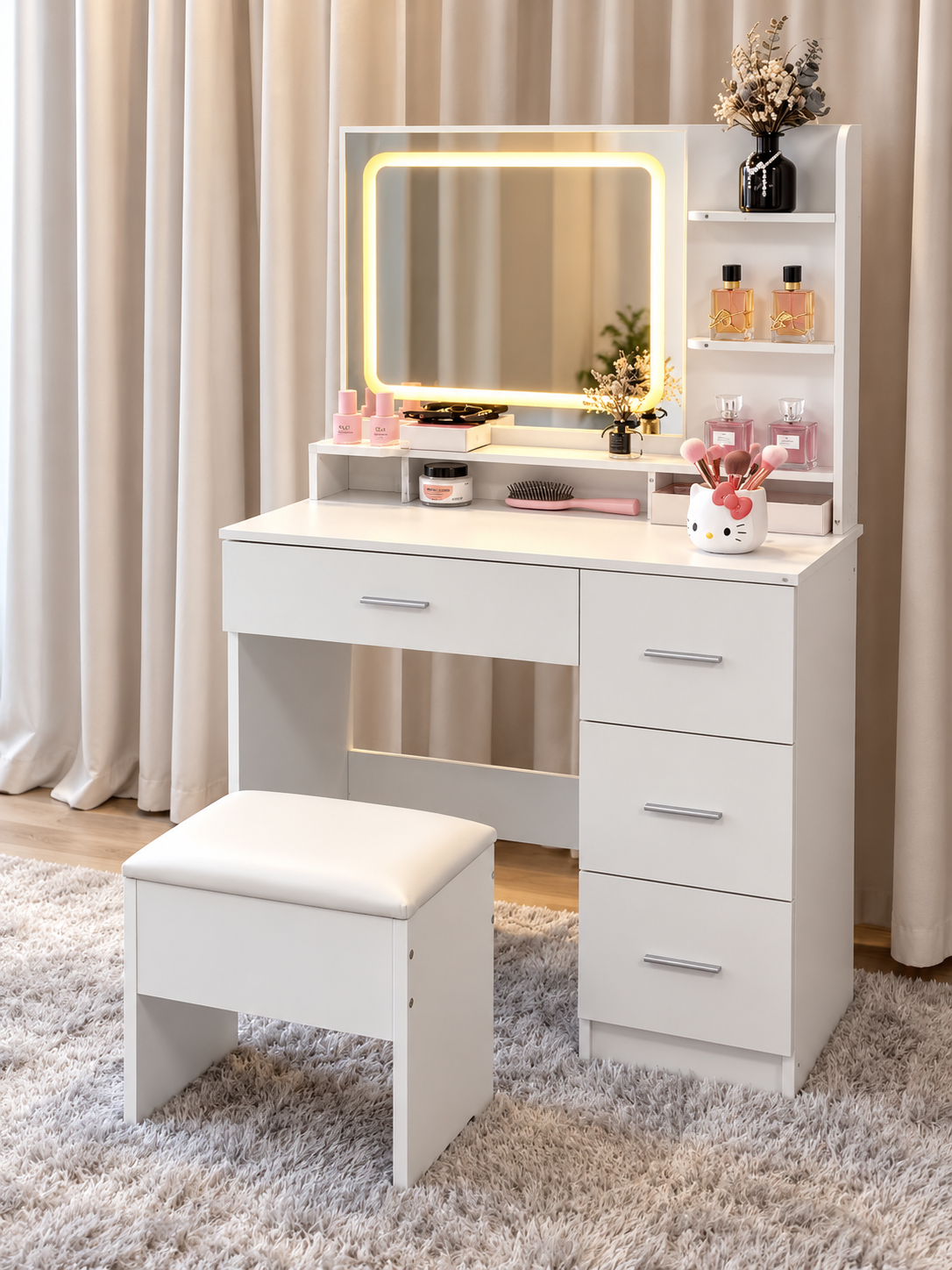 The Duchess LED Vanity Set