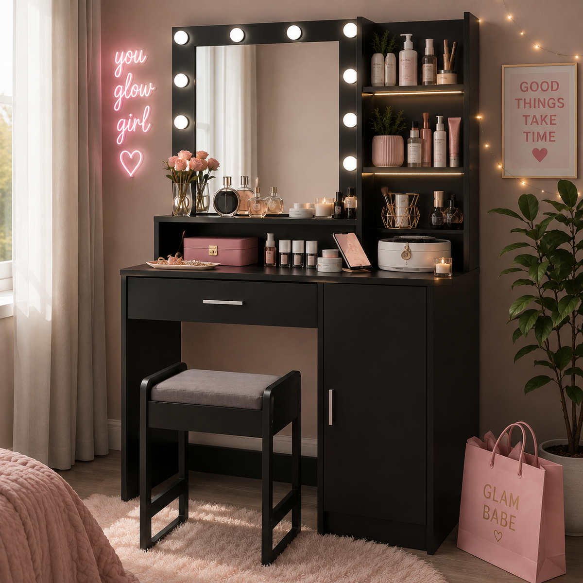 The Midnight Glam Vanity
