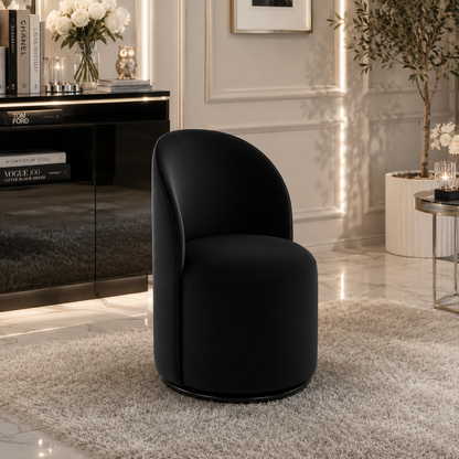 The Heiress Chair-Midnight