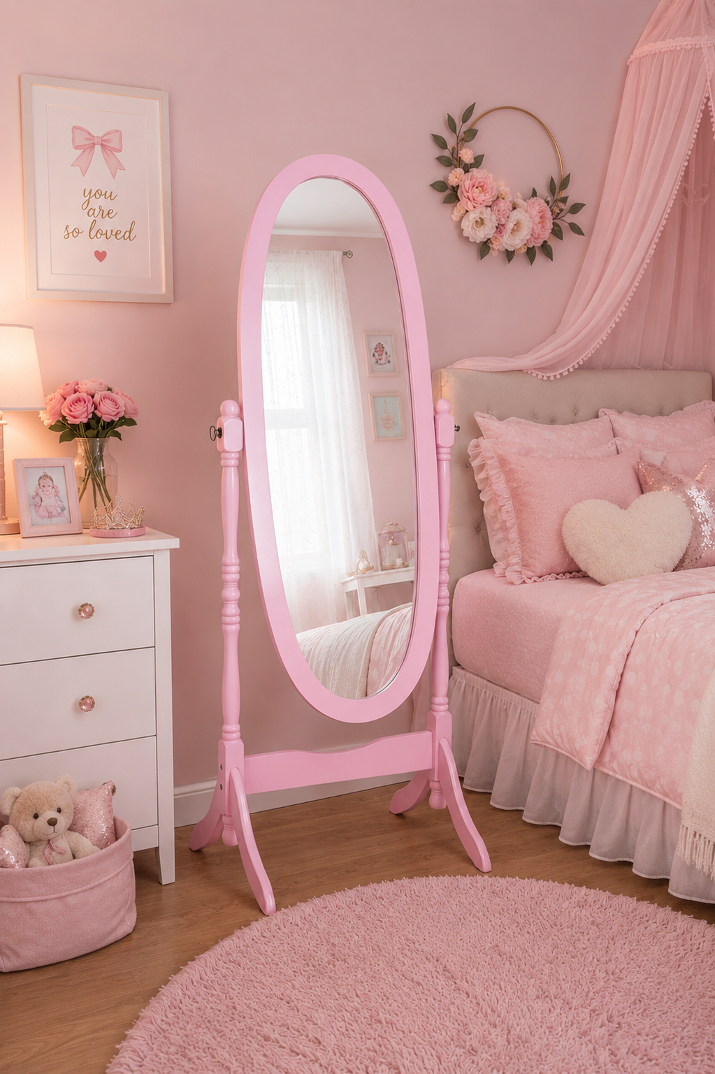 The Amélie Floor Mirror