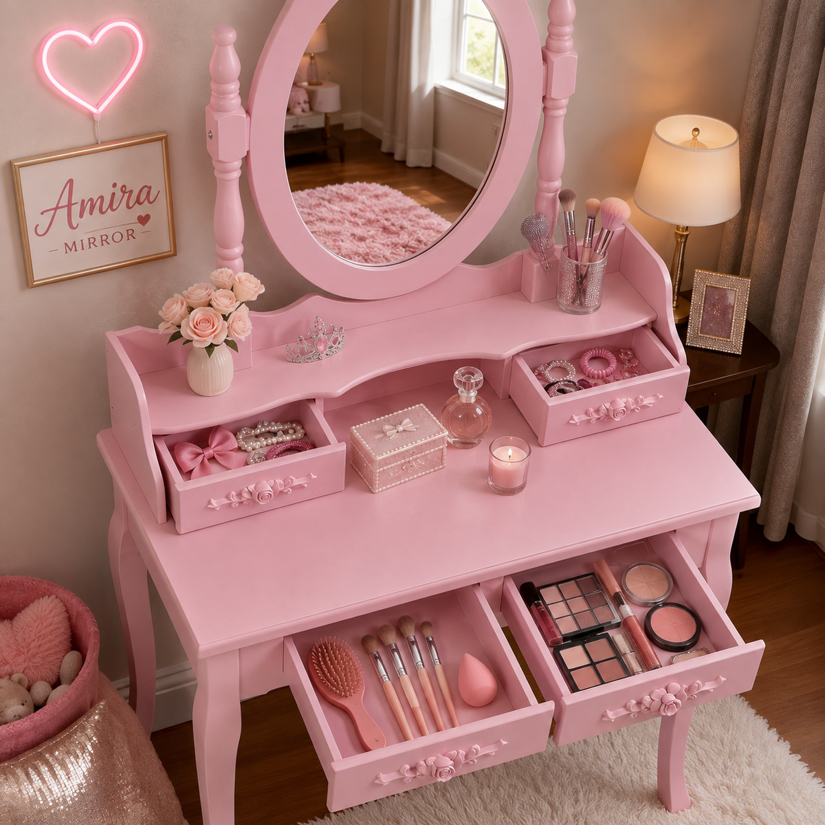 Princess Blush Vanity