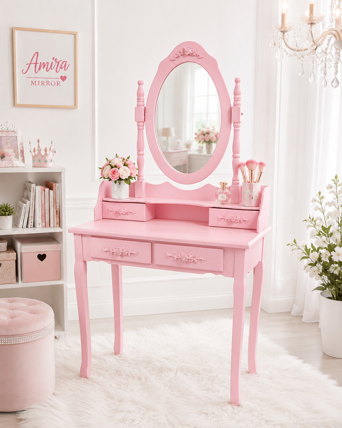 Princess Blush Vanity