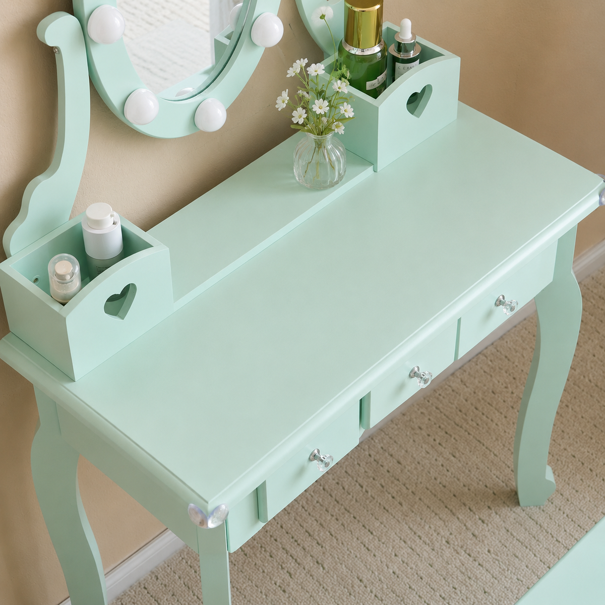 Macaroon Green Vanity
