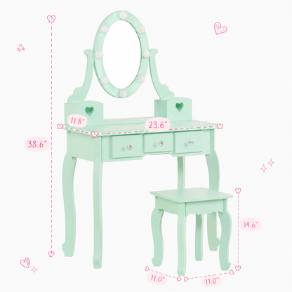 Macaroon Green Vanity
