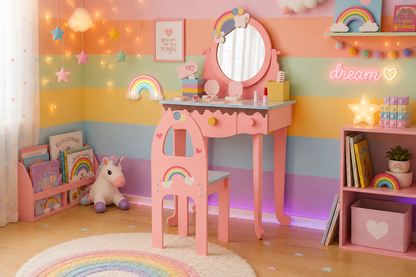 🌈 Amira's Dreamsicle Vanity