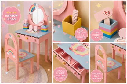 🌈 Amira's Dreamsicle Vanity