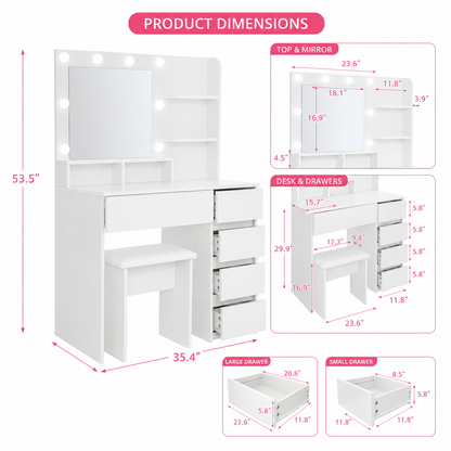 The Glamour Glow Vanity