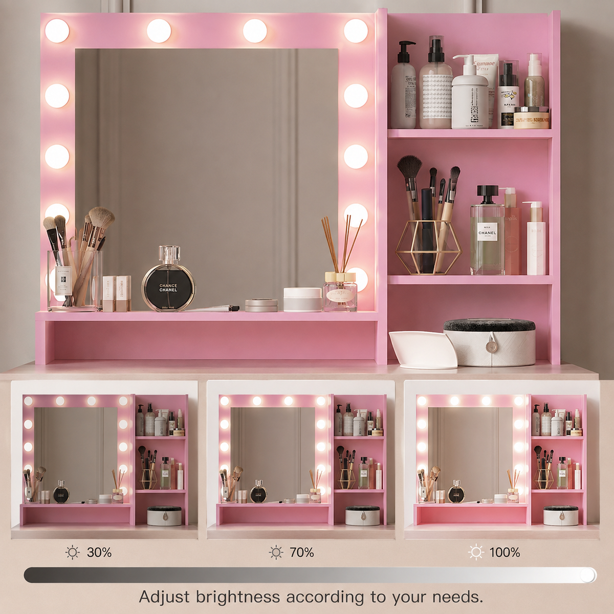 The Sugar Pink Vanity
