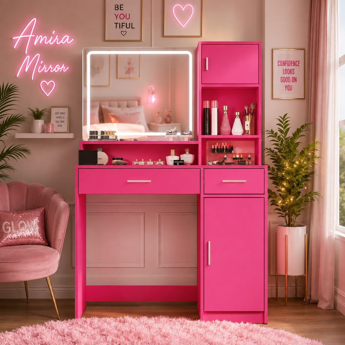 💕Pink Obsession Vanity