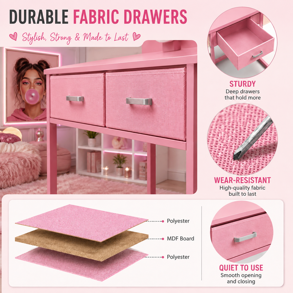 🩷Bubblegum Babe Vanity🩷