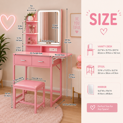 🩷Bubblegum Babe Vanity🩷