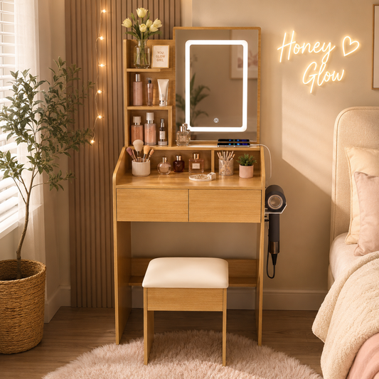 Honey Glow Vanity