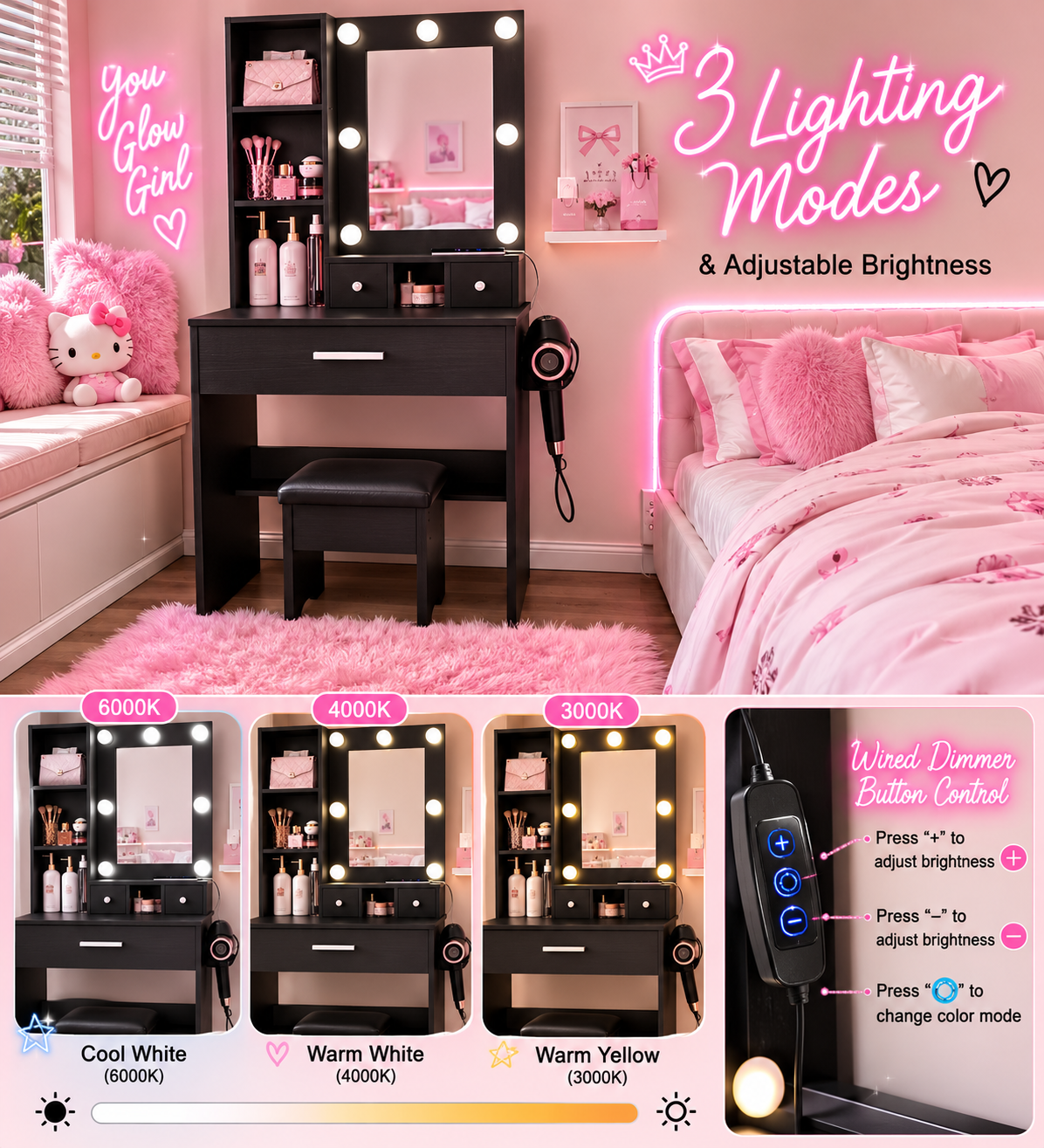 Black Beauty Vanity