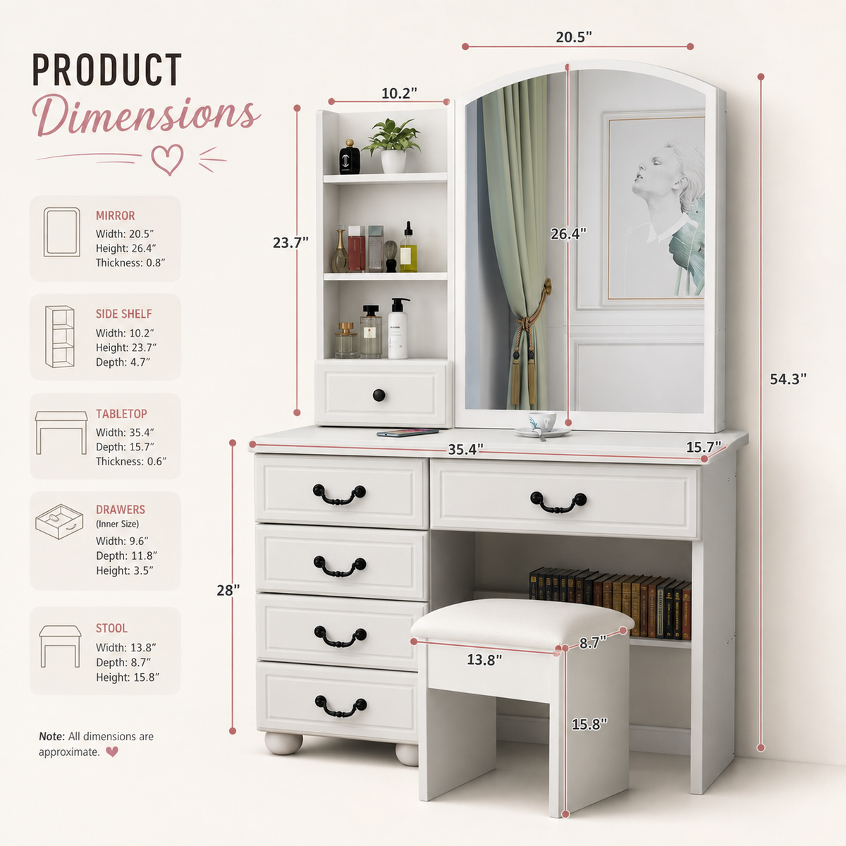 Snow Angel Vanity