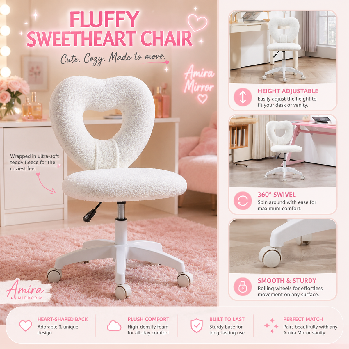 Fluffy Sweetheart Chair