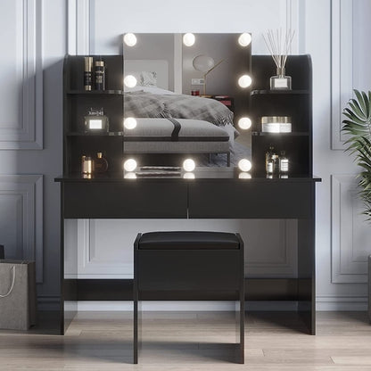 Black Beauty Vanity Set