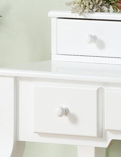 Classy Wood Vanity Set