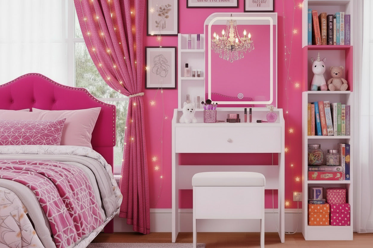 2026 Trending White Vanity Set
